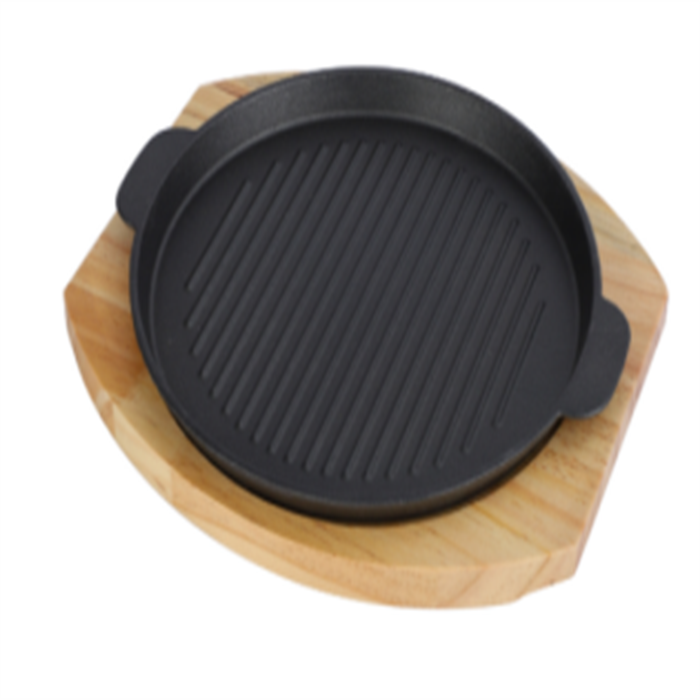 BBQ Plate with Wood bracket from MMCIS China, The best import service in China. Import your  products from us.
